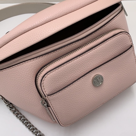 MICHAEL KORS 
Maisie Large Pebbled Leather 2-in-1 Waistpack Fannypack Crossbody - Picture 6 of 16
